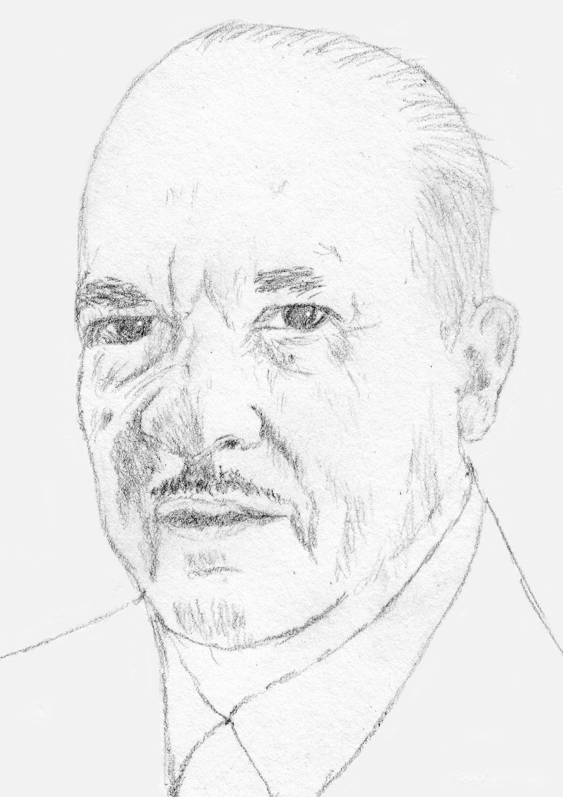 Sketch of Robert Heinlein