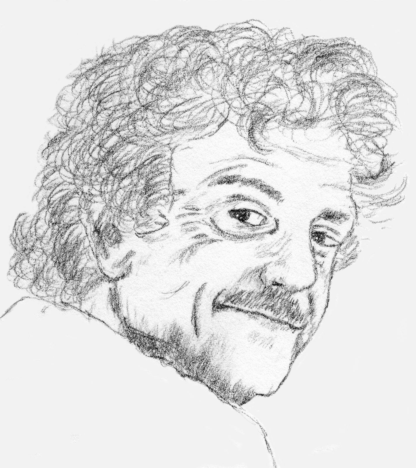 Sketch of Kurt Vonnegut